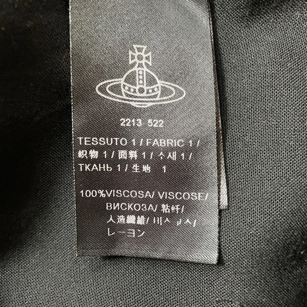 NEW w/ TAGS Vivienne Westwood Black Sueno Blouse Top EU 44 US 10 12 L - Picture 5 of 5